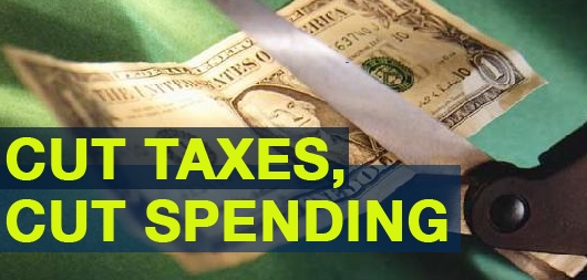 Cut Taxes, Cut Spending